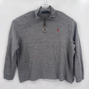 Polo by Ralph Lauren Men's 1/4 Zip Pullover Sweater Men’s Size XXL